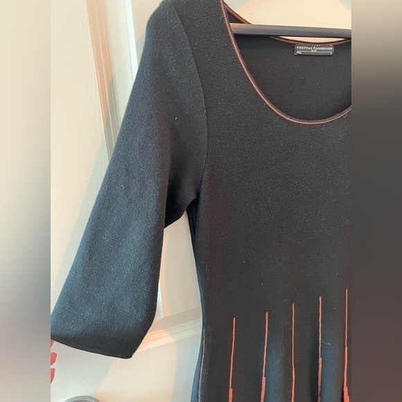 Peruvian Connection Parc Royal Pima Cotton Knit Fit & Flare Dress - Picture 3 of 15